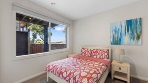 4 bedrooms, iron/ironing board, travel crib, WiFi