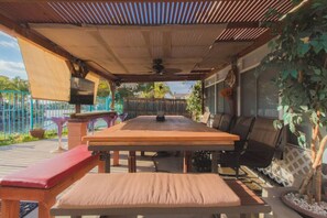 Restauration en plein air