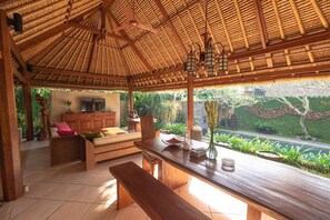 別墅, 2 間臥室 (Bougenville) | 起居區 | 平面電視