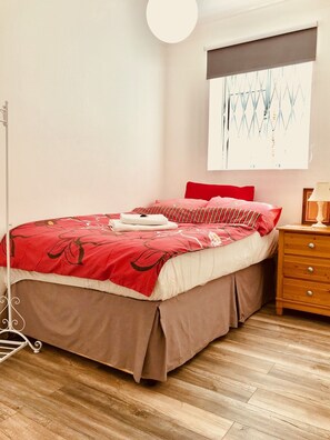 2 slaapkamers, lakens van Egyptisch katoen, een strijkplank/strijkijzer