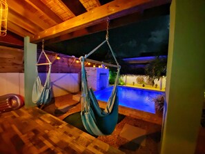 Terrace/patio - 💕Tranquil Vibe with Your Own Private Pool💕Perfect Location! (Calabas)