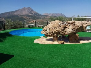 Una piscina climatizada