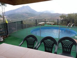 Una piscina climatizada
