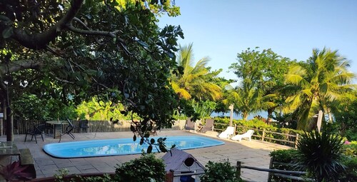 Talo 4 Suites jalka Jacuípe-joen hiekalla - uima-allas - osakehuoneisto