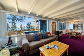 TV, fireplace, DVD player