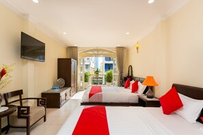 Suite Familiale | Bureau, Wi-Fi gratuit, draps fournis