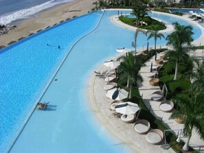 Beheizter Pool