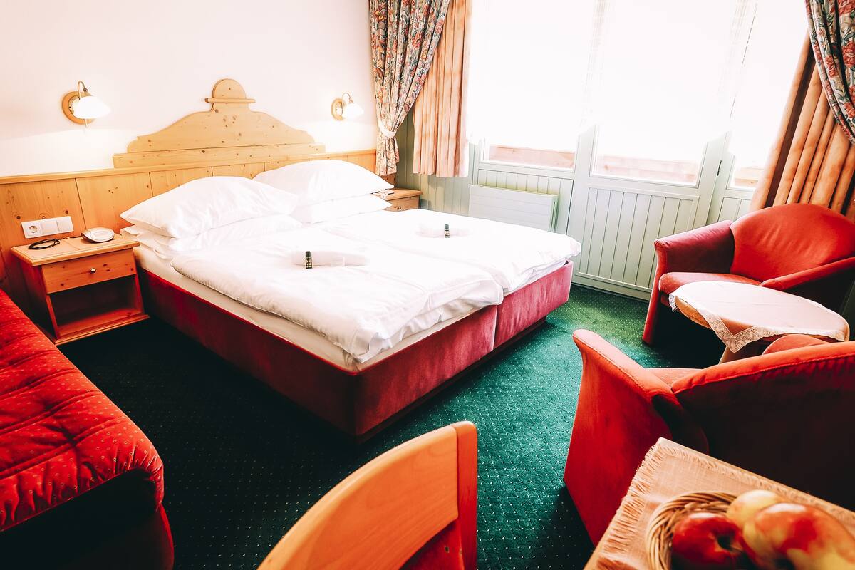 Phòng dành cho gia đình (Woid Haus) | Minibar, két bảo mật tại phòng, màn/rèm cản sáng