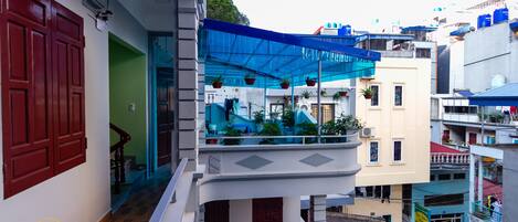 Front of property – evening/night