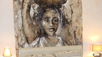 Tweepersoonskamer (L'Africaine) | Gratis babybedden, gratis wifi, beddengoed