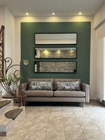 Sala de estar en el lobby