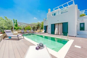 Luxury Villa, 3 Bedrooms, Private Pool | Private pool - Villa Murtal (Rethymno)