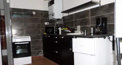 Gran T2 de 45 m², 4 personas, todas las comodidades a pie