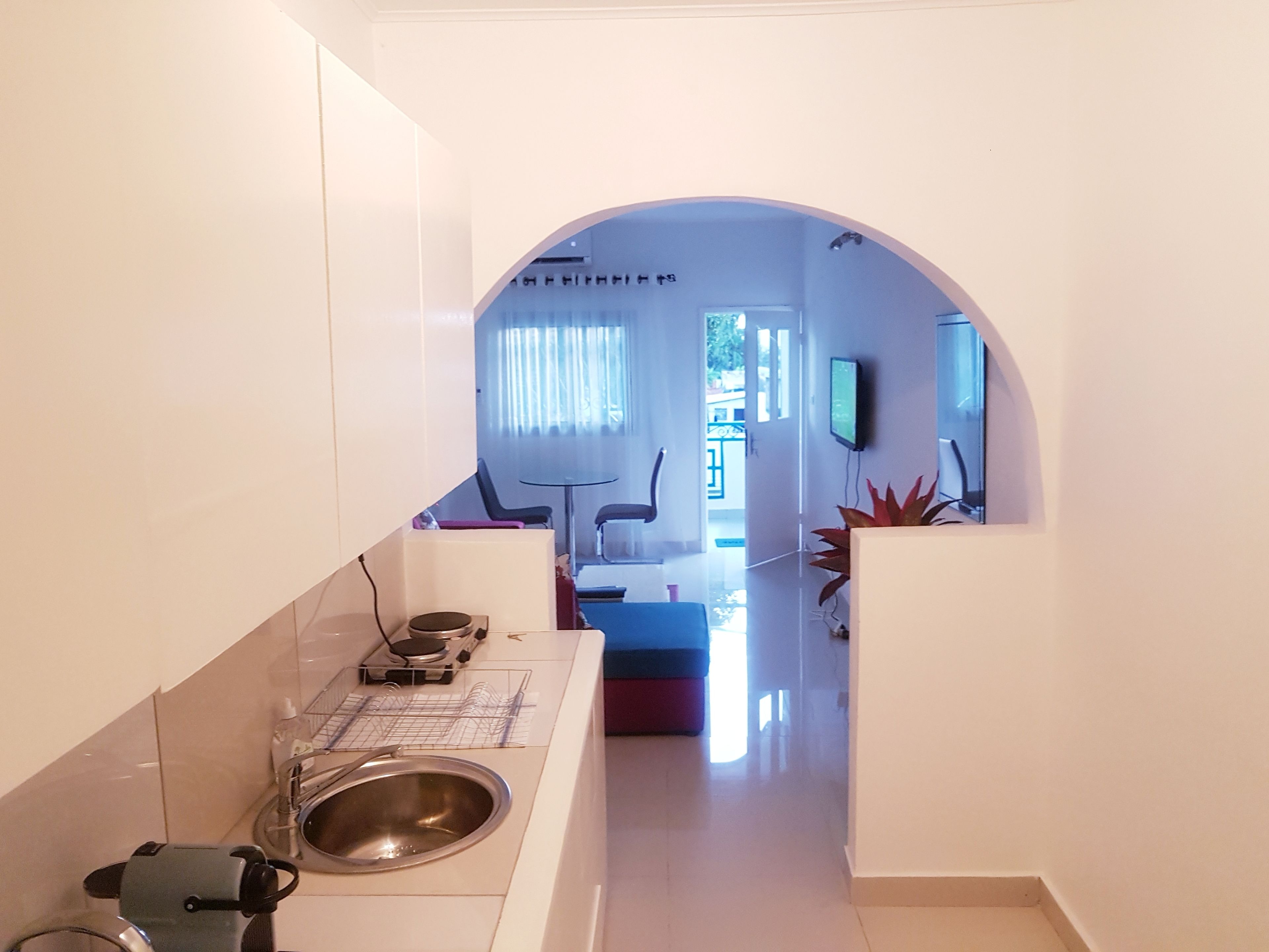 Premier Apartment, Multiple Beds, City View | Private kitchen