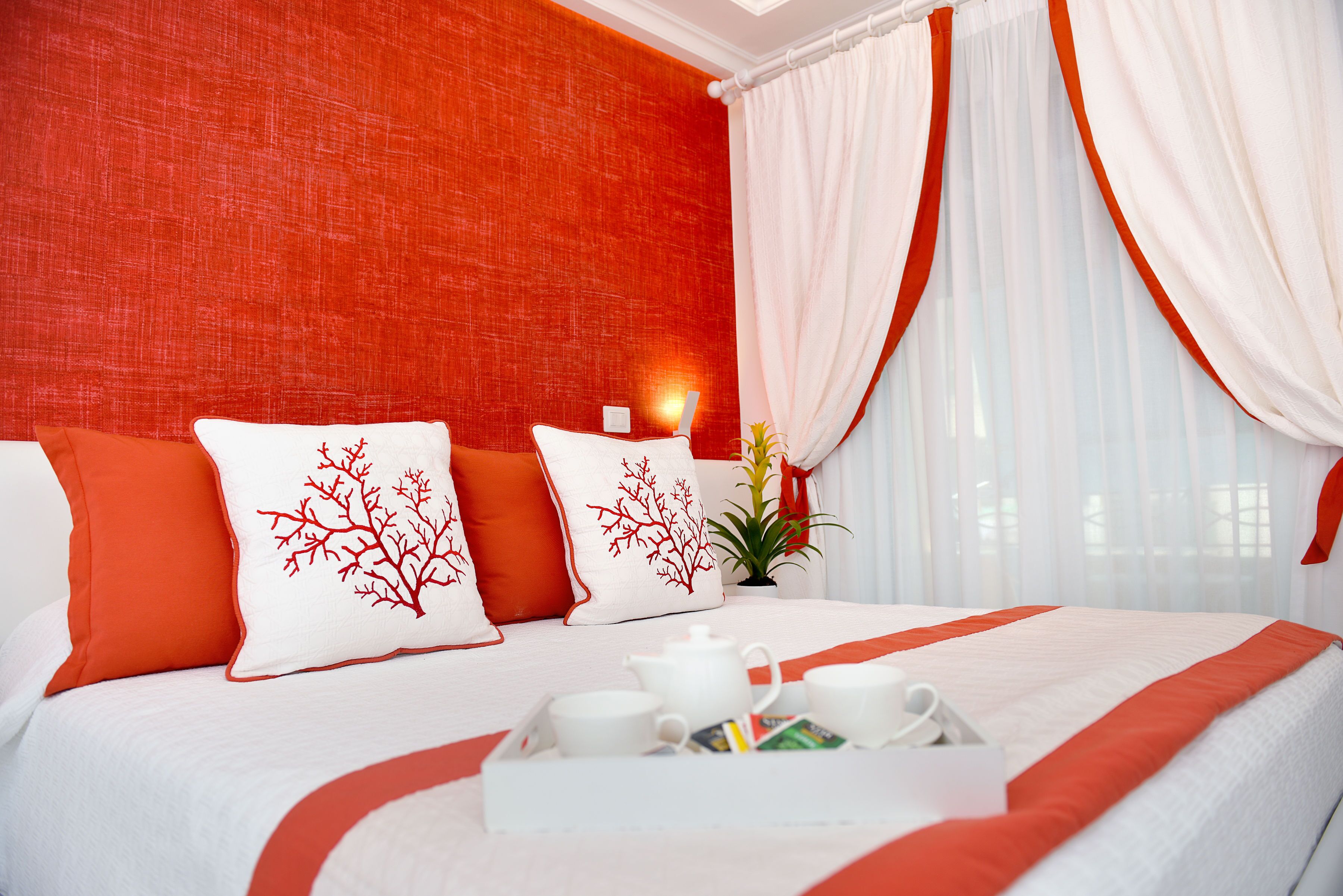 高級寢具、迷你吧、客房內保險箱、獨特裝潢