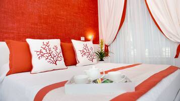 Biancheria da letto di alta qualità, minibar, una cassaforte in camera