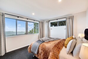 Biệt thự có tầm nhìn toàn cảnh, nhiều giường, không hút thuốc, quang cảnh thung lũng | 3 phòng ngủ, bộ đồ giường cao cấp, nệm có lớp đệm bông 