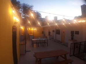 Outdoor dining - new department historic center (5) 200 meters from the Malecon (Zona Comercial)