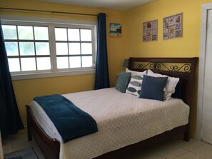 1 bedroom, iron/ironing board, travel cot, free WiFi