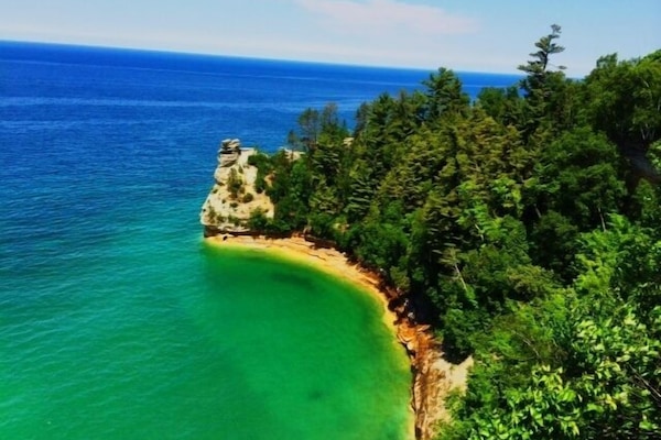 Pictured Rocks National Lakeshore (1 hr away)