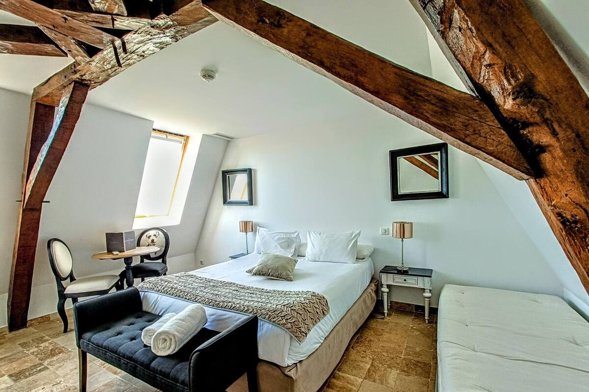 XXChambre Triple, 1 grand lit et 1 canapé-lit, non-fumeur | ミニバー、デスク、遮光カーテン、防音設備
