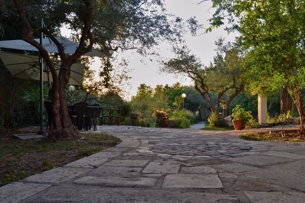 Enceinte de l’hébergement