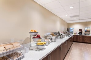 Free daily full breakfast 