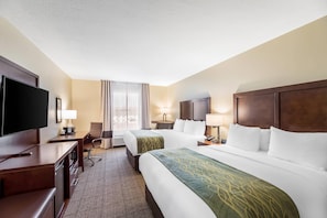 Ropa de cama de alta calidad, cubrecamas y escritorio