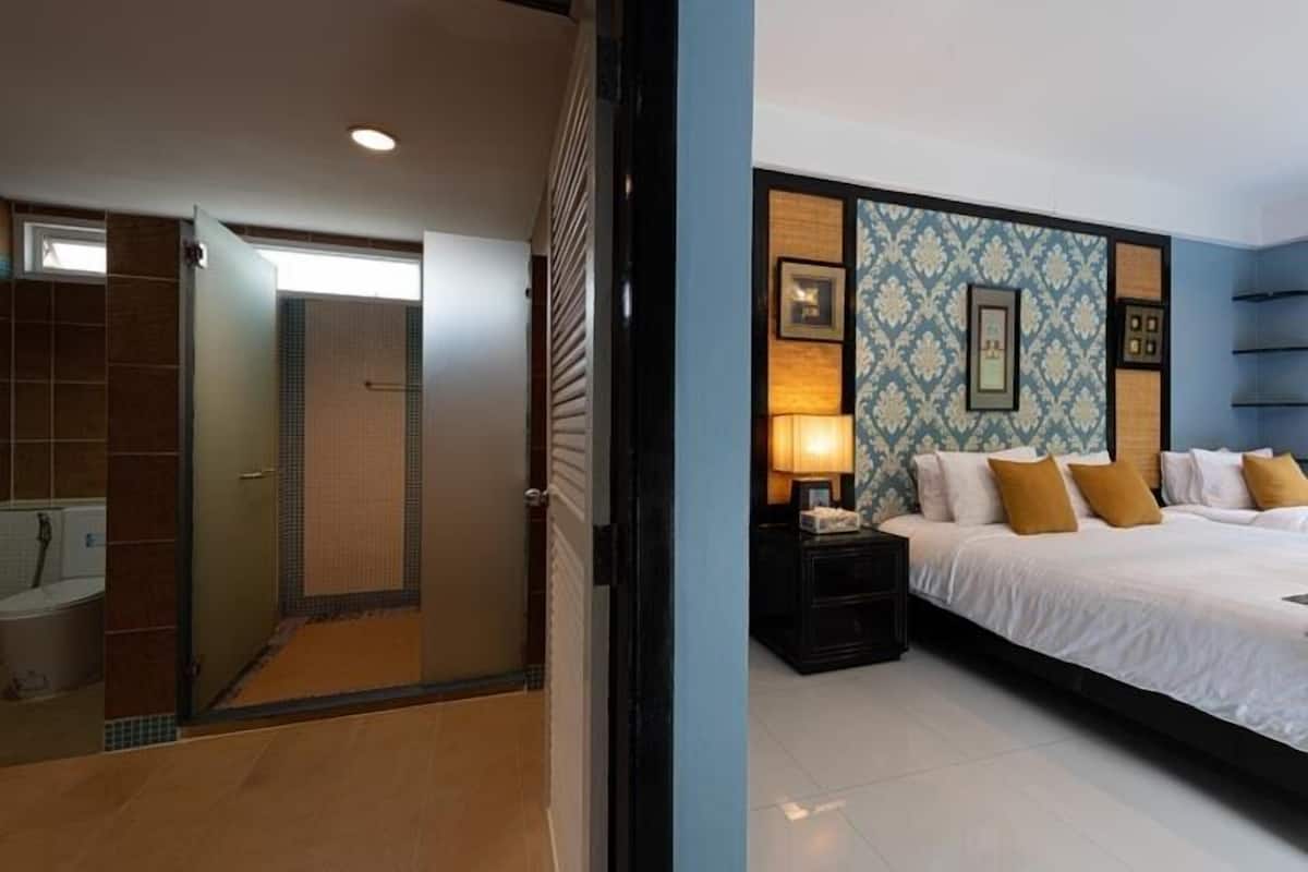 Family Private Pool Villa 2 BR | 防音設備、WiFi (無料)
