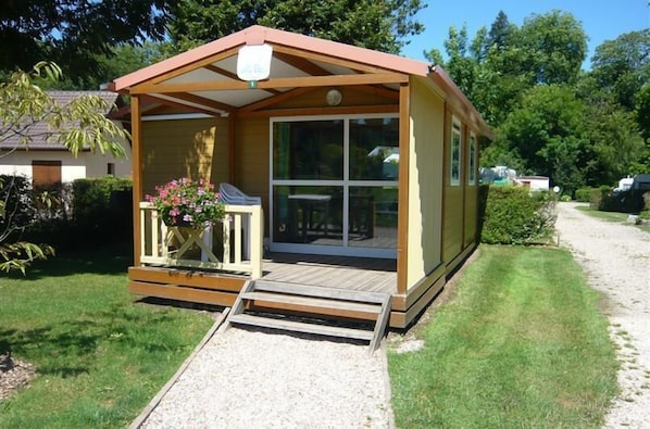 Familienchalet, 2 Schlafzimmer (Morea) | Terrasse/Patio