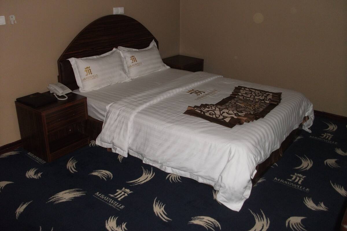Deluxe Double Room, City View | Desk, blackout curtains, free WiFi, bed sheets