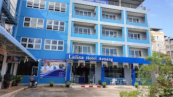 Overnatningsstedets facade