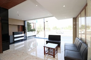 Lobby sitting area