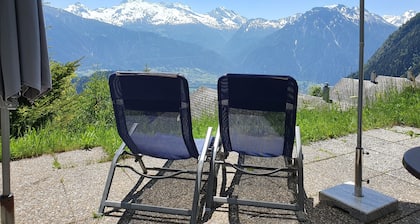 Premium Chalet a. d.Piste in ski u. Hiking area BELALP with panoramic views