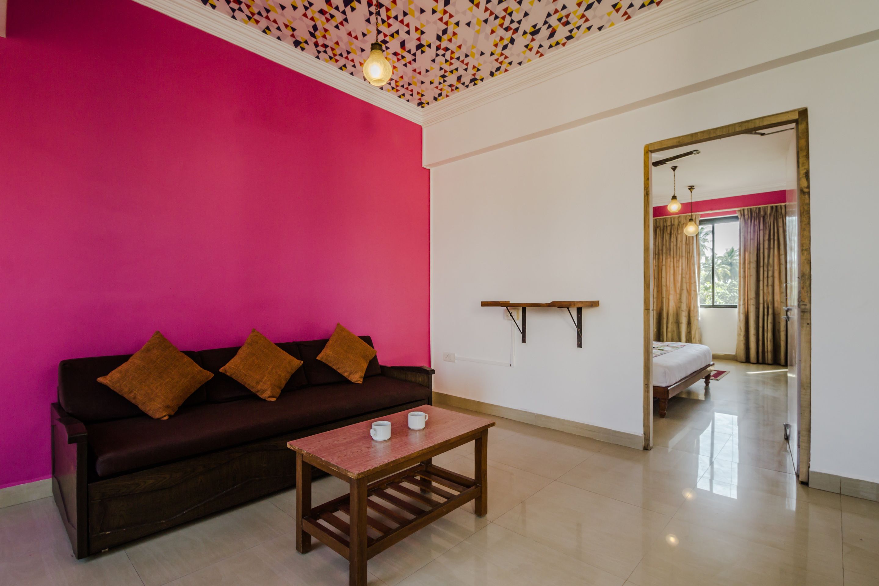 Double or Twin Room | Living room