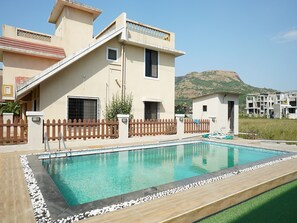 Outdoor pool - OYO 22738 Home Gorgeous 4BHK Lonavala (Mawal)