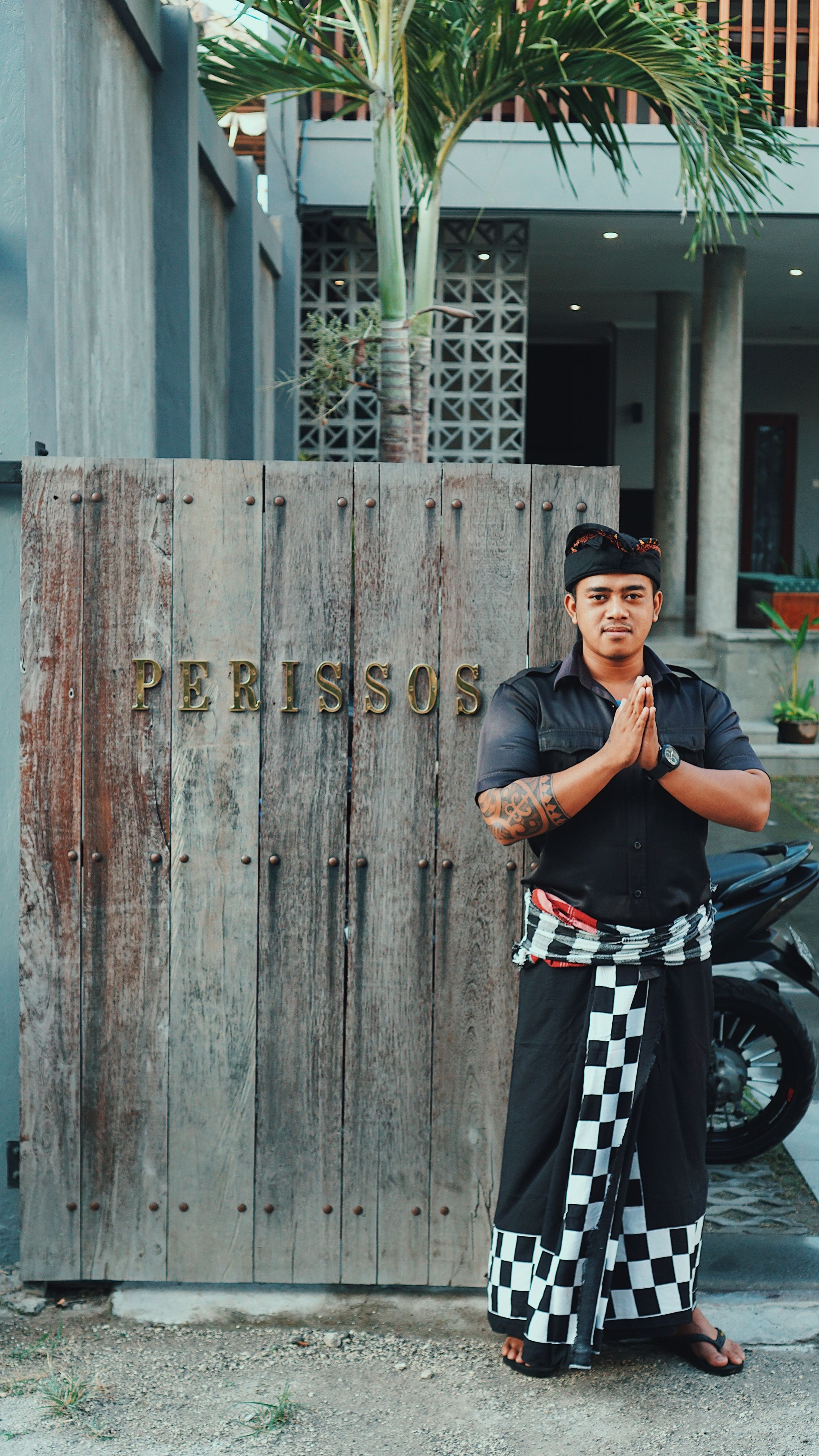 Fassade der Unterkunft