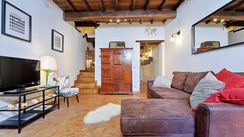 Apartment, 2 Bedrooms | Living area | Flat-screen TV