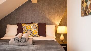 3 soverom, lydisolert, strykejern/-brett og wi-fi (inkludert)