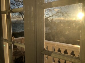 Appartement familial, Plusieurs lits, non-fumeur, vue sur la mer | Vue du balcon