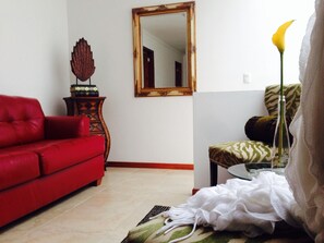 TV, DVD player - Beautiful Apartment With Stunning Terrace View (Cuenca)