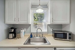 Fridge, microwave, oven, stovetop - Lansing Home |  2BR Between MSU & Old Town (Lansing)