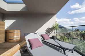 Suite, Bergblick | Ausblick vom Zimmer