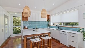Microwave, oven, dishwasher
