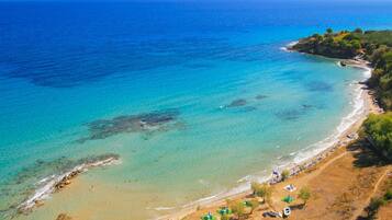 Beach nearby, white sand