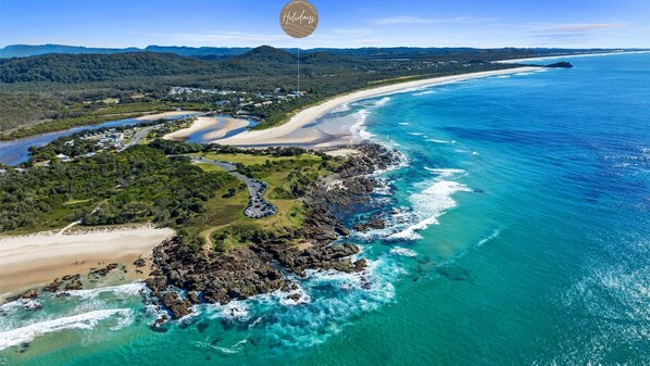Beach nearby