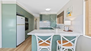 Microwave, oven, dishwasher
