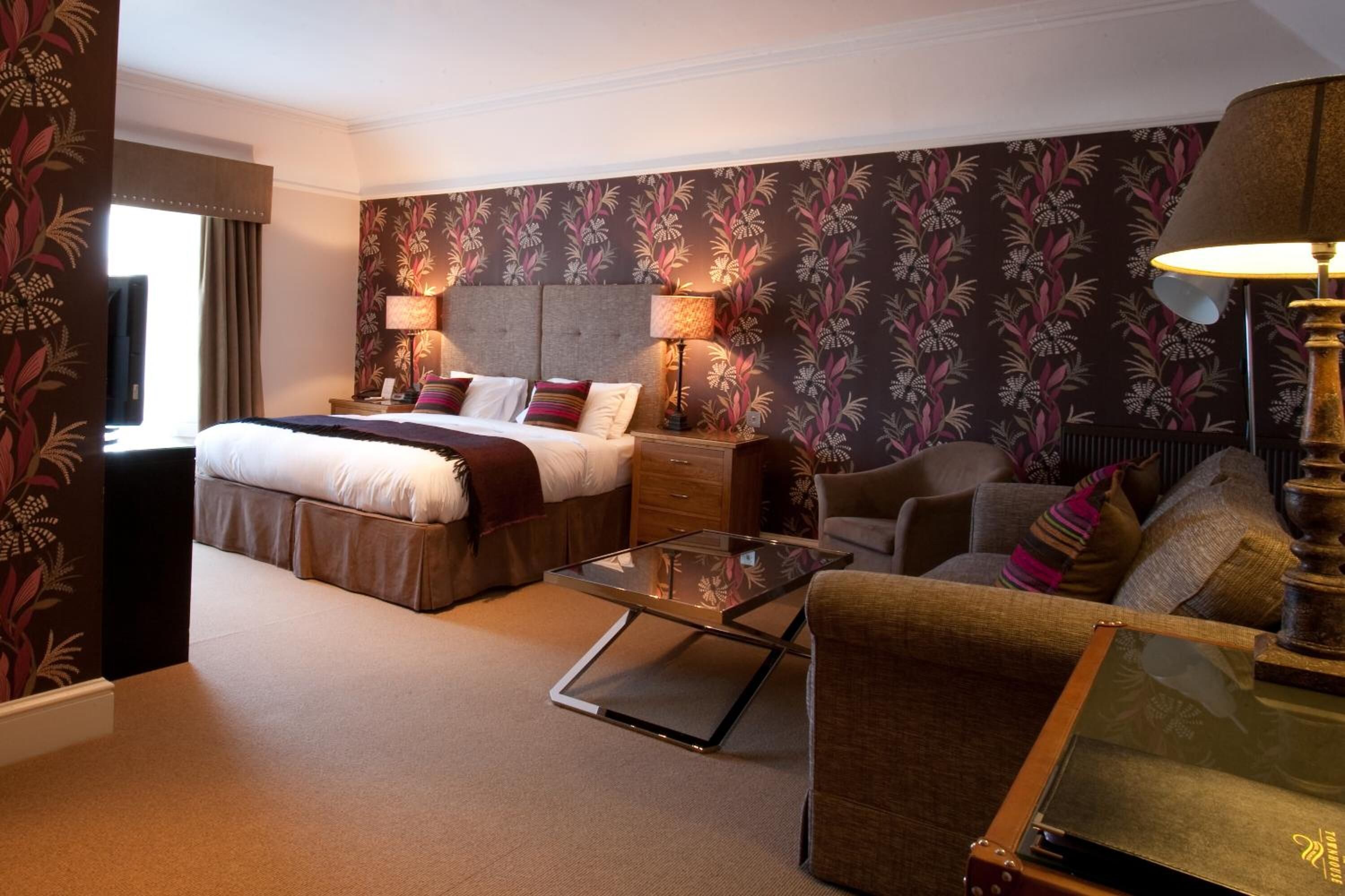 premium bedding, individually decorated, individually furnished, desk