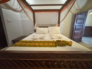 Standard Double Room, 2 Bedrooms | Desk, iron/ironing board, free WiFi, bed sheets - Princess Salme Inn (Zanzibar Town)