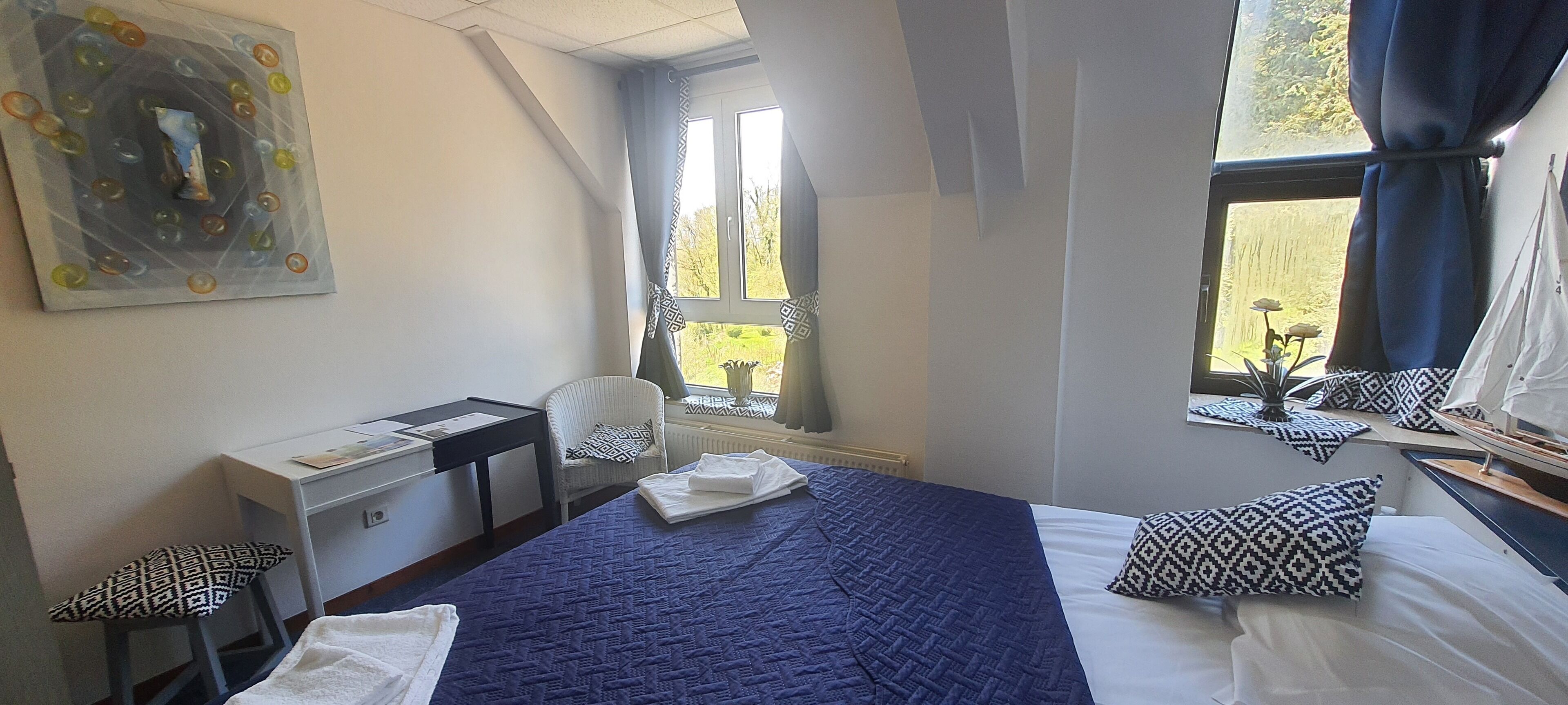 individually decorated, individually furnished, soundproofing